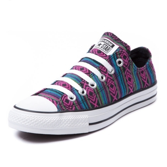 Converse All Star Chuck Taylor Aztec Print Sneakers - Picture 1 of 8